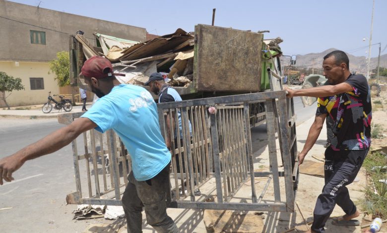 زايو.. السلطات تشن حملة واسعة لتحرير الملك العمومي (صور)