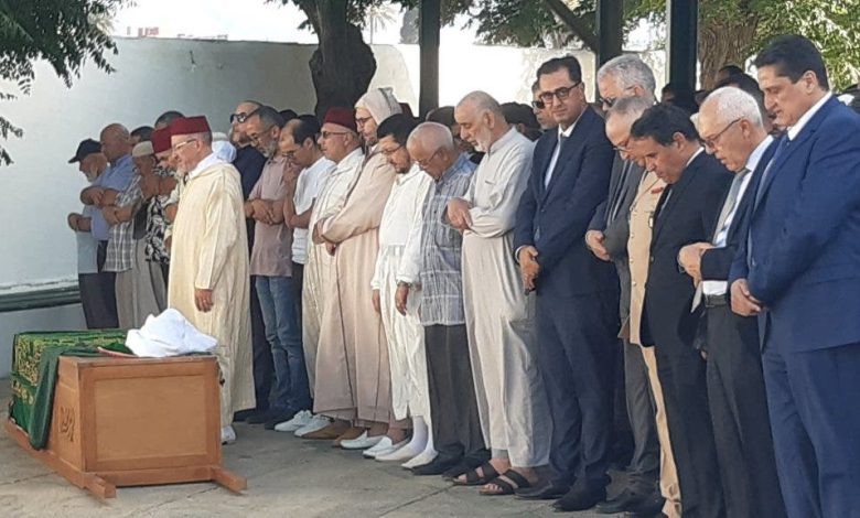 جنازة شقيقة وزير الداخلية عبد الوافي لفتيت بتطوان (صور)