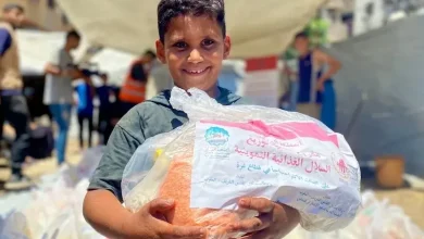 المغرب يواصل دعم غزة.. مساعدات إنسانية تصل إلى 500 عائلة بمخيم البريج
